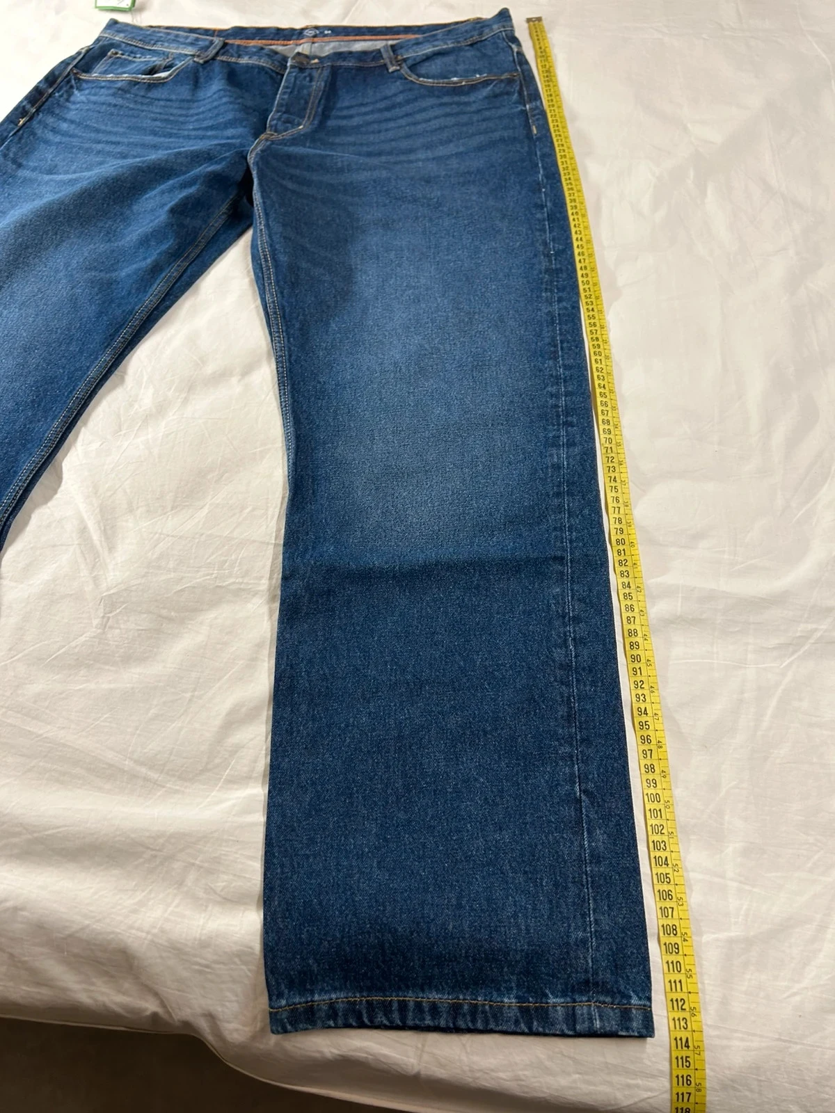 Navy blue tex straight jeans size 54 – photo 4